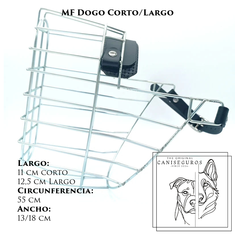 Bozal de alambre MF Doggo – CANISEGUROS