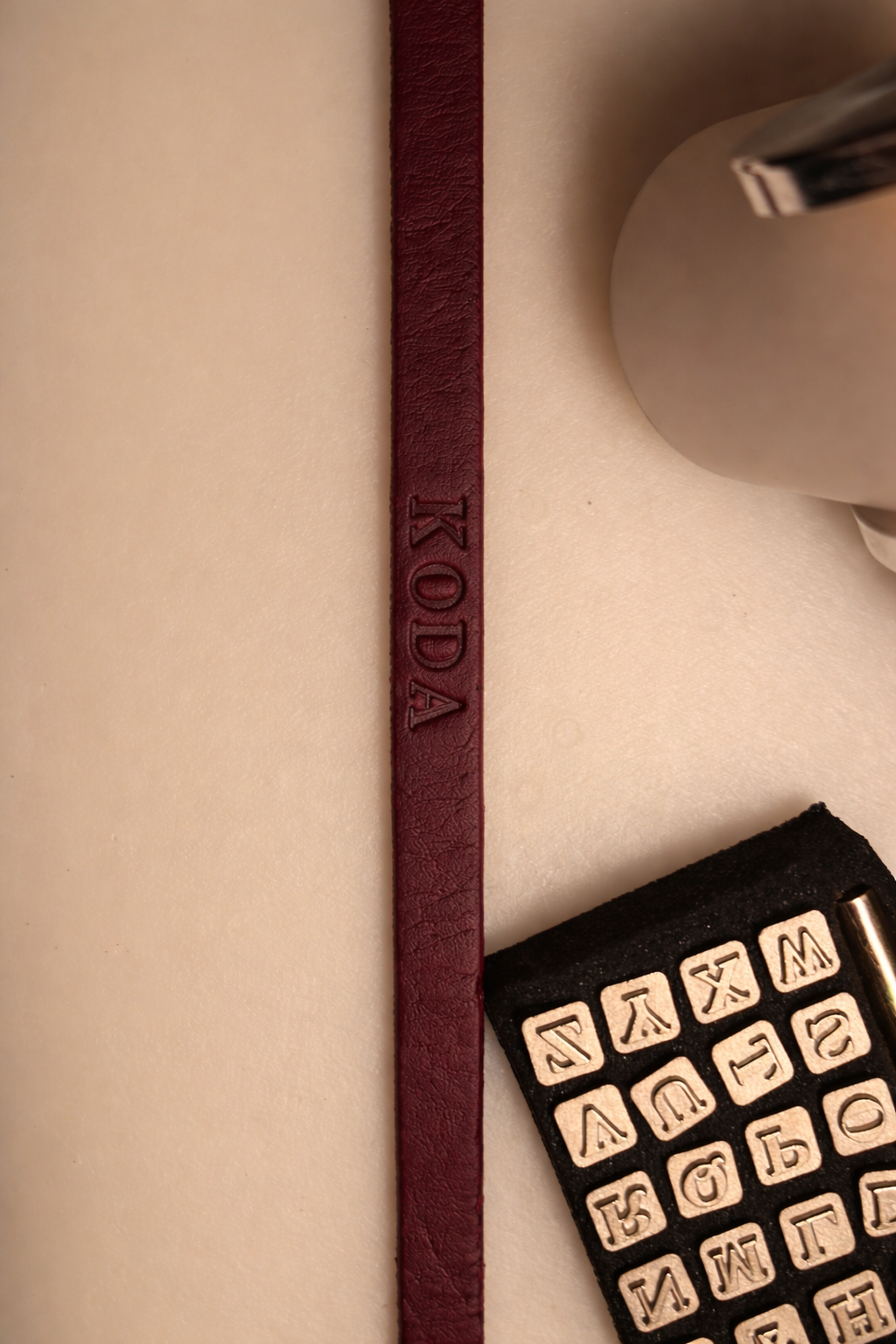 Collar de cuero con tope (Limited Slip)