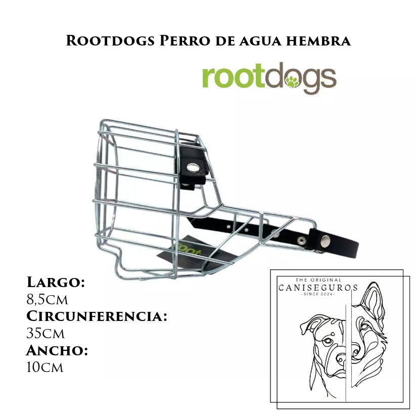 Bozal de alambre Rootdogs Perro de agua hembra – CANISEGUROS