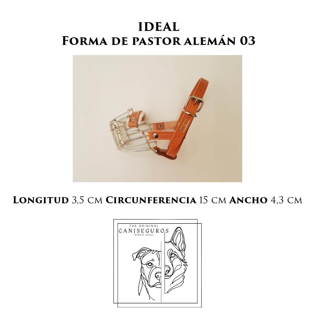 IDEAL Forma de Pastor Aleman 03