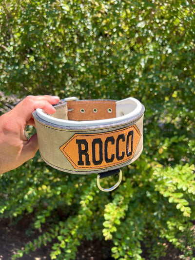 COLLAR DE CUERO PREMIUM – HECHO A MANO Y PERSONALIZABLE