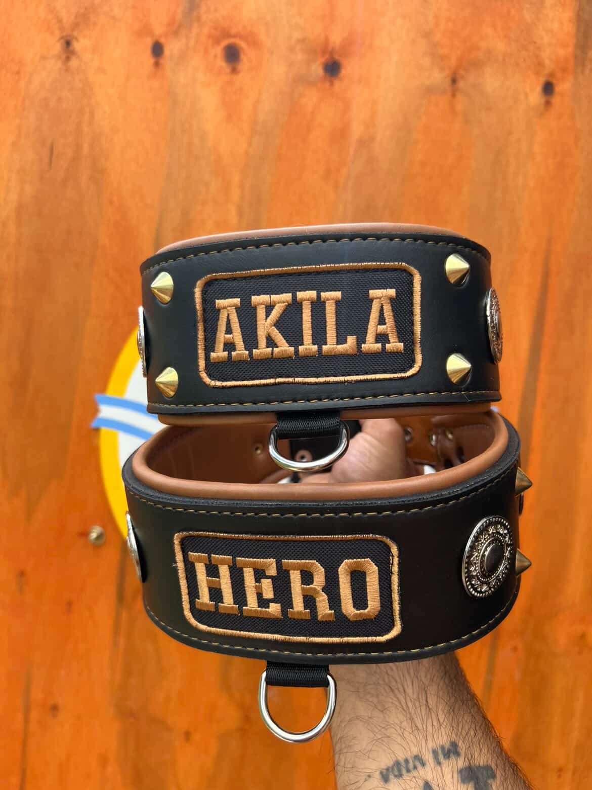 COLLAR DE CUERO PREMIUM – HECHO A MANO Y PERSONALIZABLE