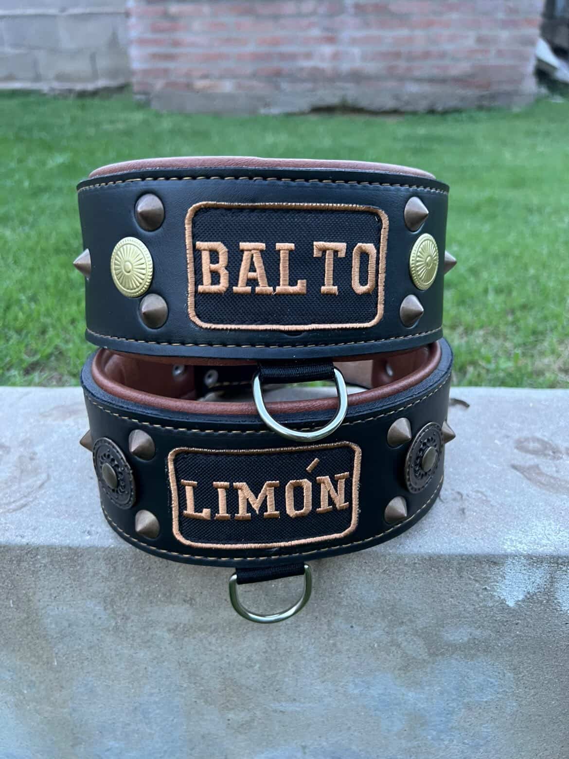 COLLAR DE CUERO PREMIUM – HECHO A MANO Y PERSONALIZABLE