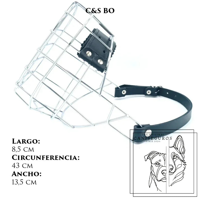 Bozal de alambre Chick & Scharf – C&S Bo – CANISEGUROS