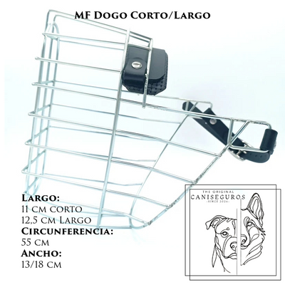 Bozal de alambre MF Doggo – CANISEGUROS