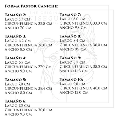 Bozal de alambre IDEAL Forma de Caniche 03 – CANISEGUROS