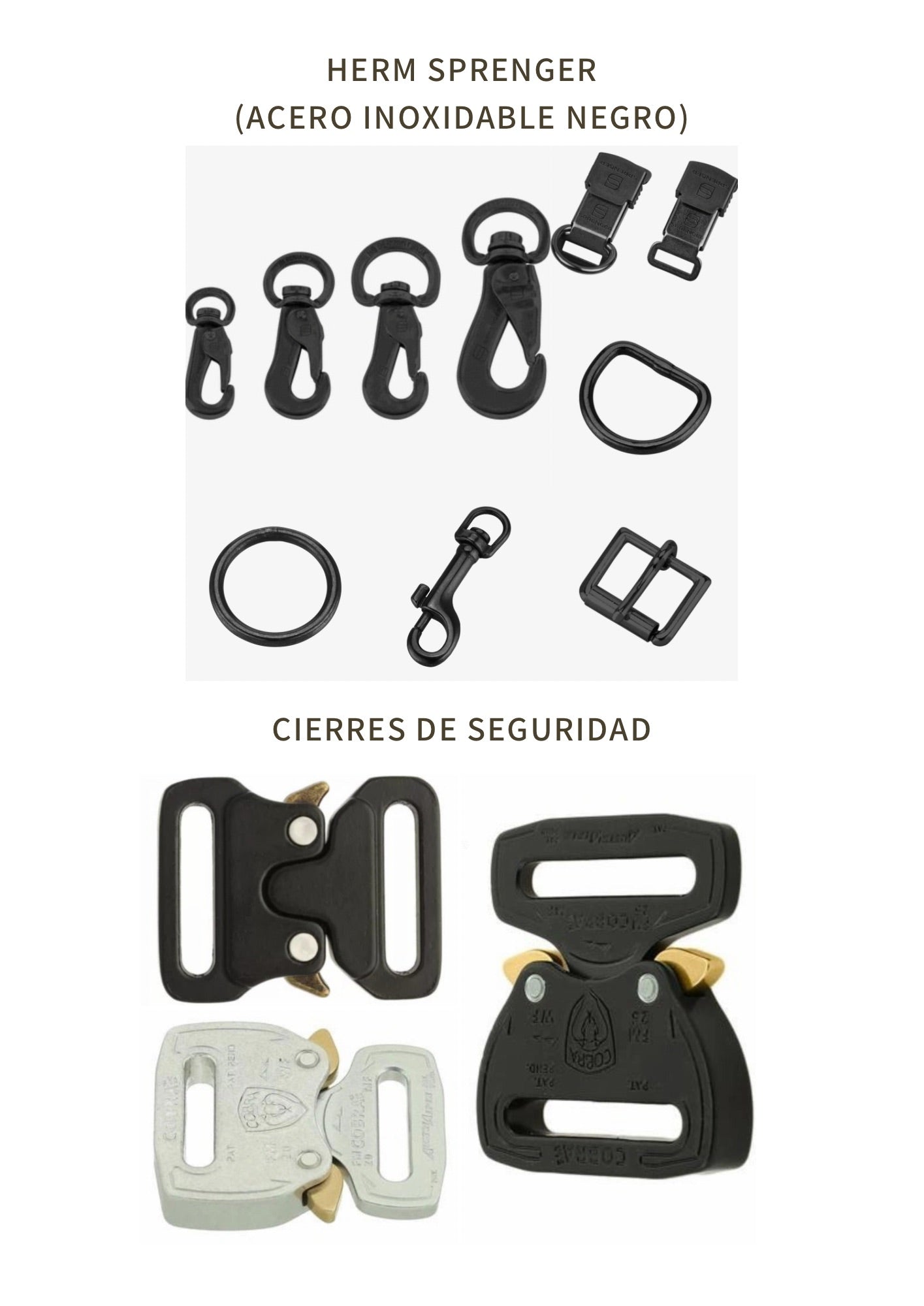 Collar Slim cuero 9mm (minimalista / identificación)