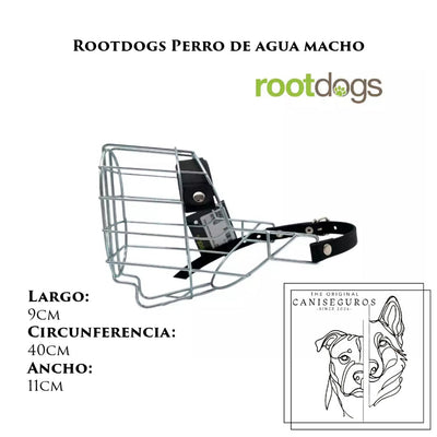 Bozal de alambre Rootdogs Perro de agua macho – CANISEGUROS