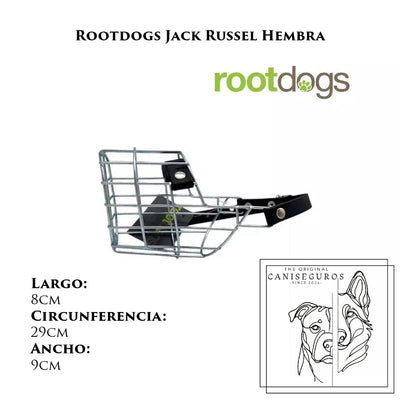 Bozal de alambre Rootdogs Jack Russell hembra – CANISEGUROS