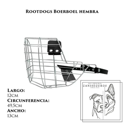 Bozal de alambre Rootdogs Boerboel hembra – CANISEGUROS