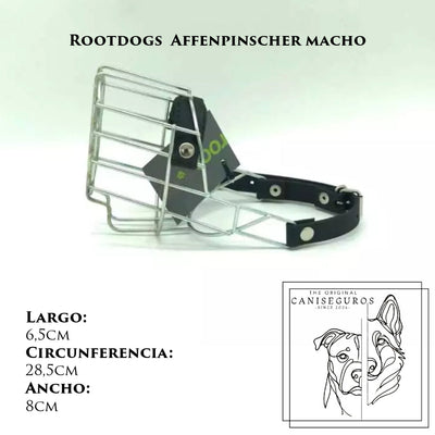 Bozal de alambre Rootdogs Affenpinscher macho – CANISEGUROS