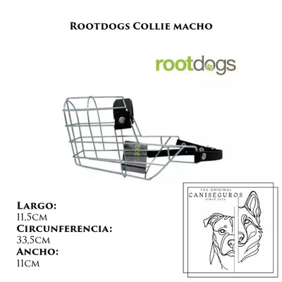 Bozal de alambre Rootdogs Collie macho – CANISEGUROS