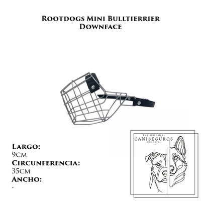 Bozal de alambre Rootdogs Minibullterrier Downface – CANISEGUROS