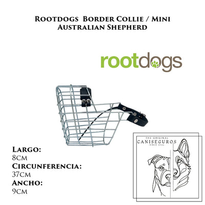 Bozal de alambre Rootdogs Border Collie / Mini Australian Shepherd – CANISEGUROS