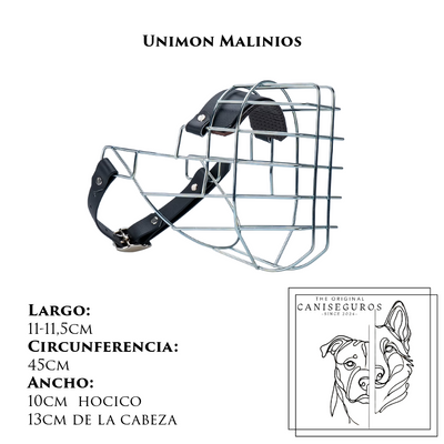 Bozal de alambre Unimon Malinios – CANISEGUROS